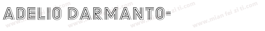 Adelio Darmanto字体转换